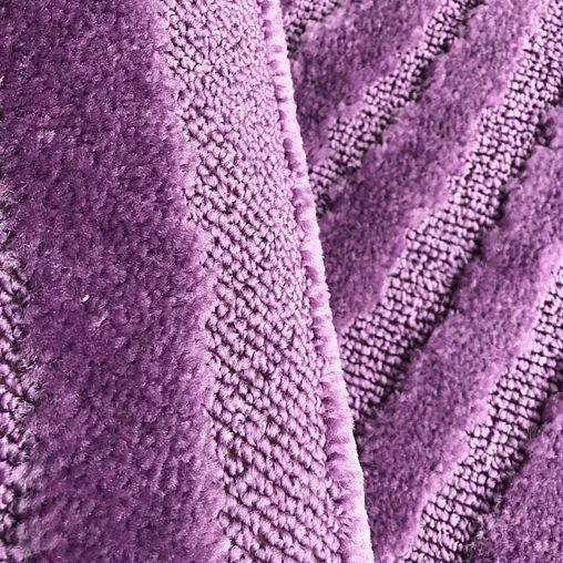 Коврик для ванной L Cadesi Lemis, полипропилен, 50 x 80 см, лиловый фото