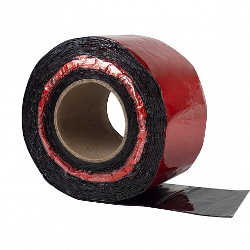 Лента кровельная битумная Шабашка, 10 см x 10 м, красная фото