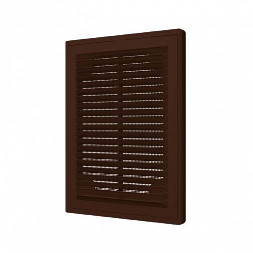 Решетка вентиляционная Era 1520Р кор, пластиковая, с сеткой, 150 x 200 мм фото