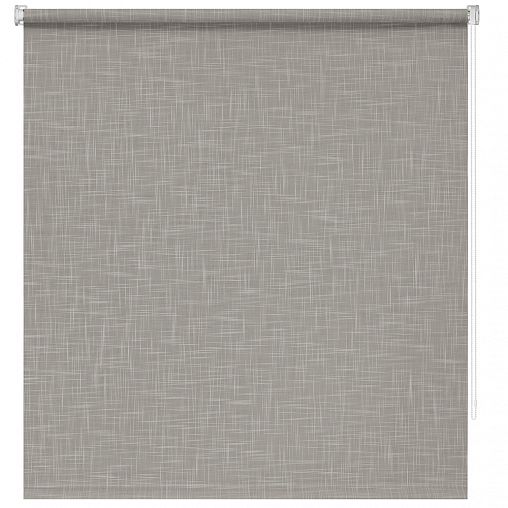 Рулонная штора Decofest Шантунг, миниролл, 80 x 160 см, серая фото