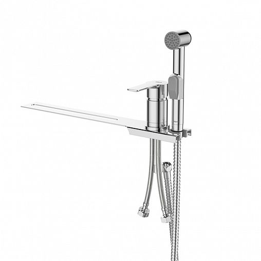 Гигиенический душ со смесителем Milardo Tidy, хром фото