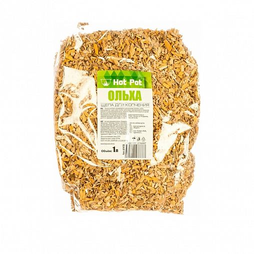 Щепа для копчения Hot Pot Ольха, 1 л фото
