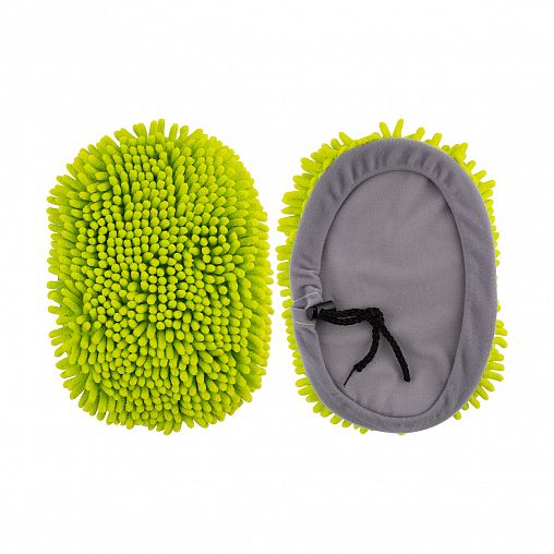 Насадка для швабры Рыжий кот MopM10-Н, круглая, микрофибра, 19 x 29 x 3,5 см фото