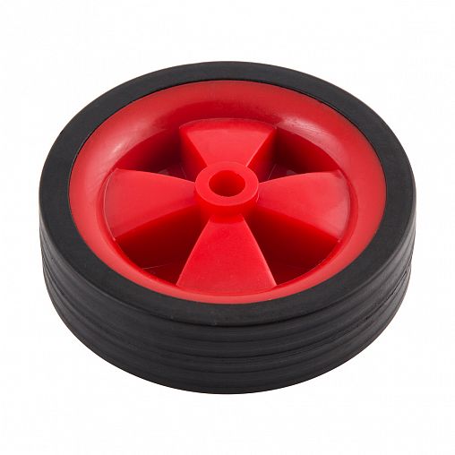 Колесо пластиковое Рыжий кот, 88 мм фото