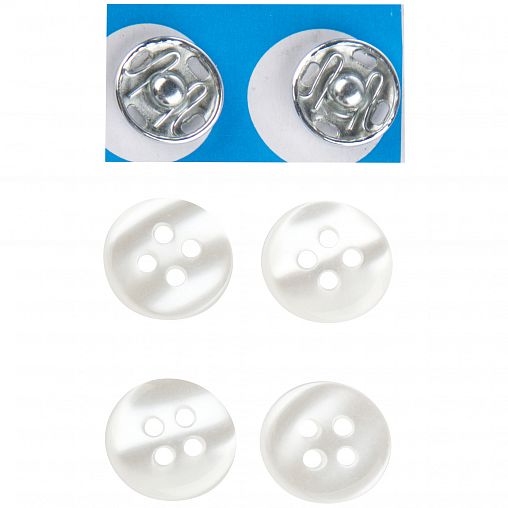 Набор для шитья Рыжий кот (ножницы, иголки, нитки), 57 предметов фото