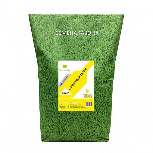 Семена газона ГазонCity Настоящий Солнечный, 10 кг фото