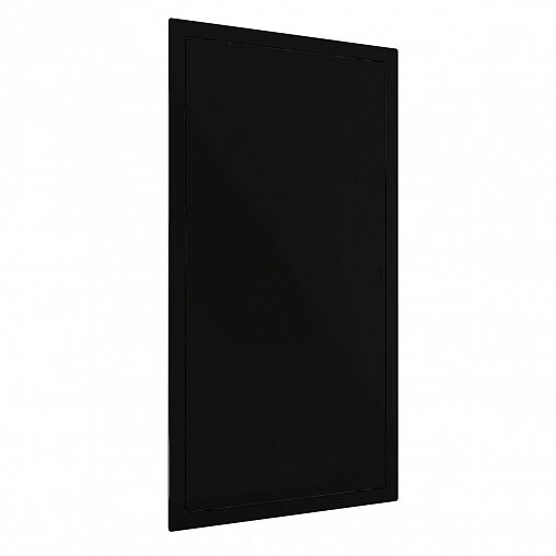 Люк-дверца ревизионная Evecs L2040N black, нажимная, с фланцем 200 x 400 мм, 223 x 423 мм фото