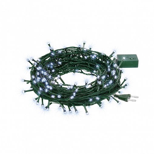 Электрогирлянда Vegas Нить, 50 LED ламп, 8 режимов, 5 м, холодный свет фото