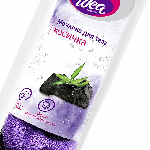 Мочалка для тела Fresh idea Косичка фото