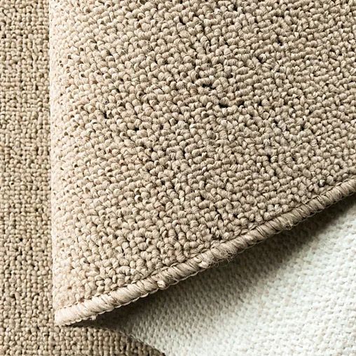 Коврик в ванную и туалет L Cadesi Light Latex, 60 x 100 + 60 x 50 см, полипропилен, бежевый фото