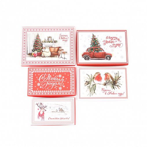 Коробки подарочные Upak Land Скандинавия, набор 15 шт фото