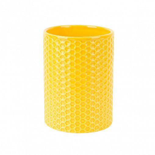 Подставка для столовых приборов Dolomite Honey, керамическая, 10 x 10 x ...