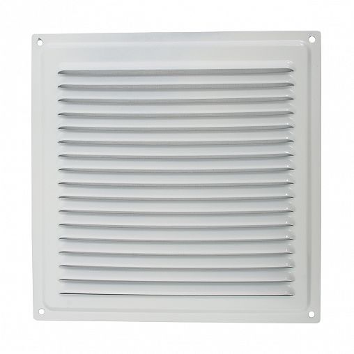 Решетка вентиляционная Домарт, 200 x 200 мм, белая фото