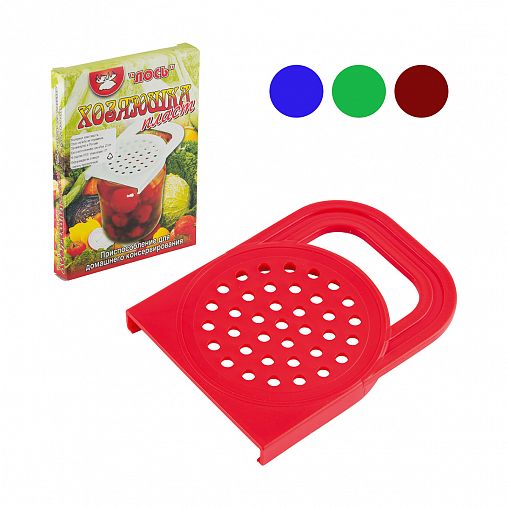 Крышка-сито для банок Лось, 11,7 x 8,6 x 1,2 см фото