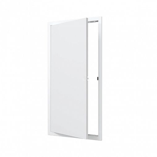 Люк-дверца ревизионная Evecs L2040N, ABS-пластик, нажимная, с фланцем 200 x 400 мм, 223 x 423 мм фото