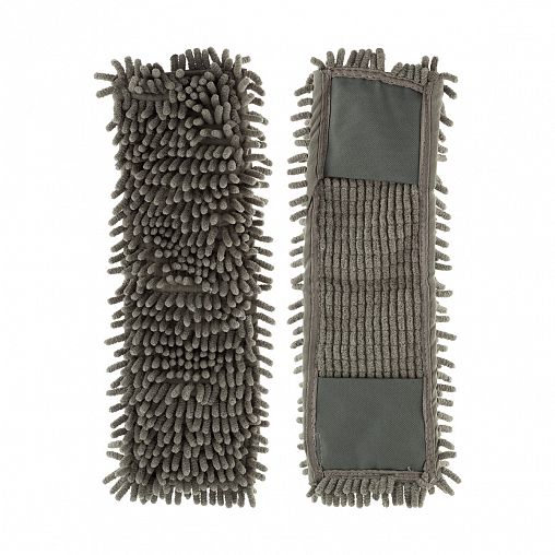 Насадка к швабре Рыжий кот MopM4-HС Лапша, микрофибра, 14 x 44 см фото