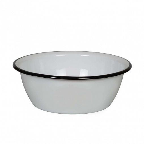 Миска эмалированная СтальЭмаль, 1,5 л фото