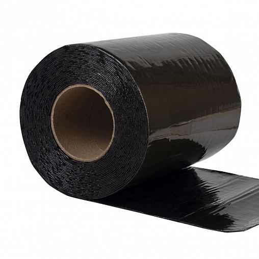 Лента кровельная битумная Шабашка, 20 см x 10 м, антрацит фото