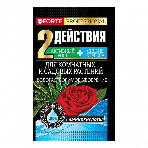 Удобрение Bona forte для комнатных и садовых растений, 100 г фото Удобрение Bona forte для комнатных и садовых растений, 100 г фото