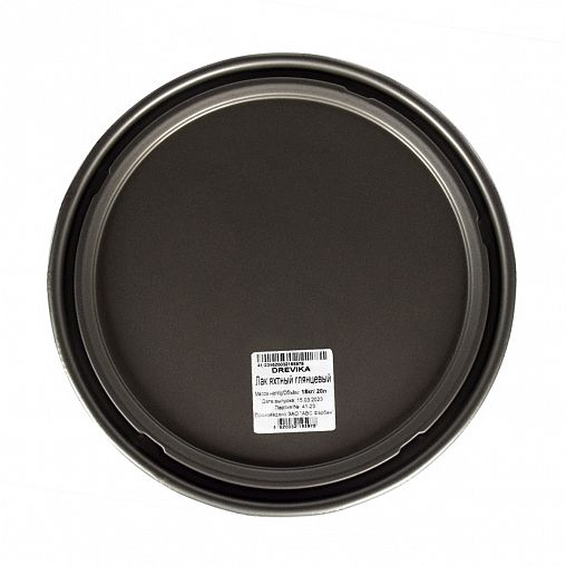 Лак яхтный Drevika, алкидный, глянцевый, 18 кг фото