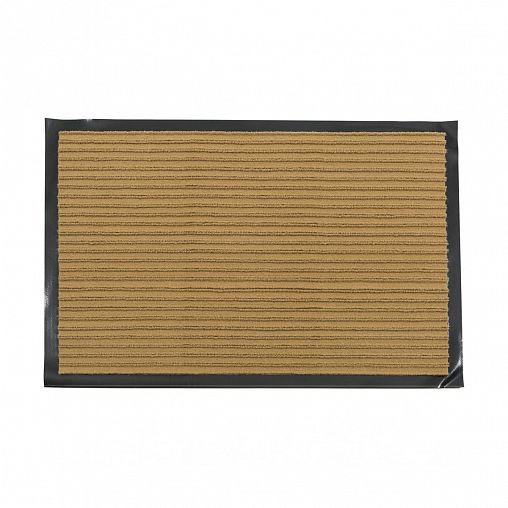 Коврик придверный SunStep Ребристый, влаговпитывающий, 40 x 60 см, бежевый фото