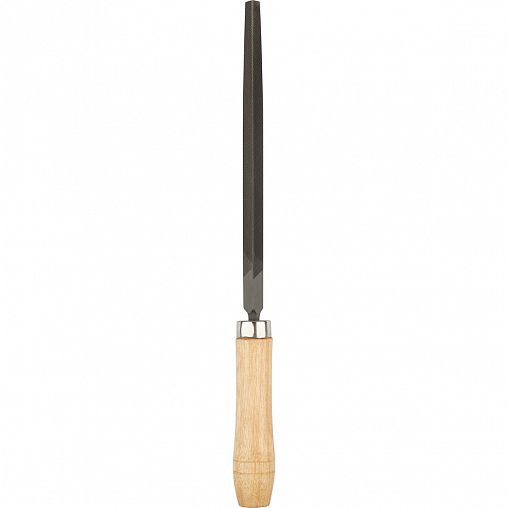 Напильник трехгранный Park Класс 2, деревянная рукоятка, 150 мм фото