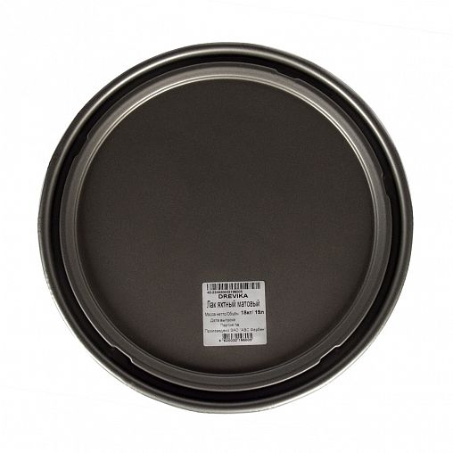Лак яхтный Drevika, алкидный, матовый, 18 кг фото