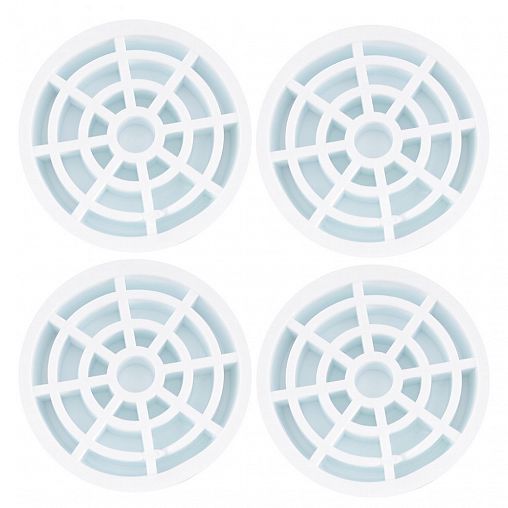 Антивибрационные подставки Мультидом МТ76-135 для стиральной машины и холодильника, d 6 см, 4 шт фото