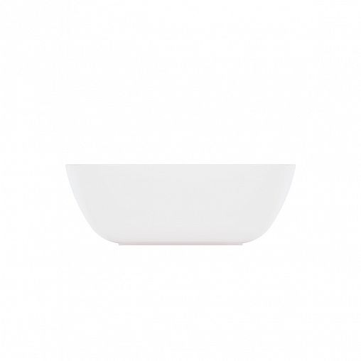 Тарелка суповая Альтернатива Квадро, пластиковая, 16 см, белая фото