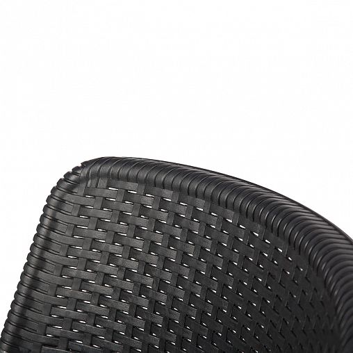 Комплект садовой мебели Park Аккорд (2 стула, 1 стол), черный фото