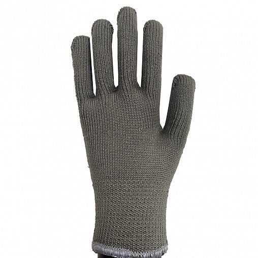 Перчатки акриловые утепленные с ПВХ СВС, 10 класс, размер 9 фото