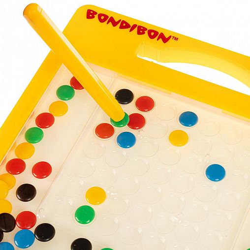 Мозаика в планшете Bondibon Baby You Магнитные крапинки, 50 фишек, от 3 лет фото