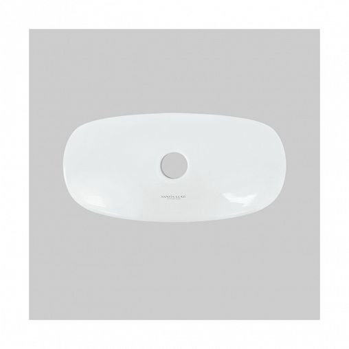 Унитаз напольный ободковый Sanita Luxe Art Comfort, 63,5 x 37 x 77 см, белый фото