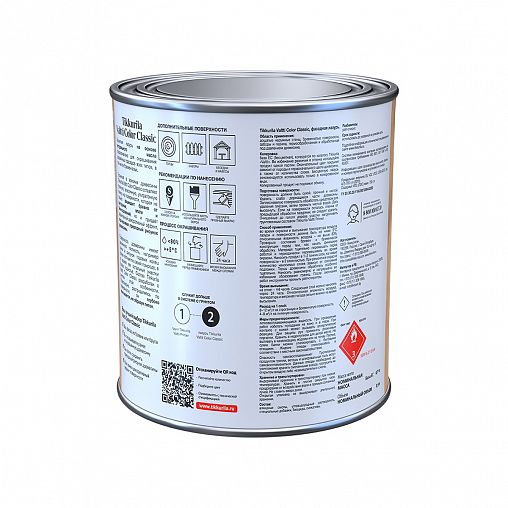 Фасадная лазурь Tikkurila Valtti Color Classic (Валтти Колор Классик), база EC, бесцветная, 0,9 л фото