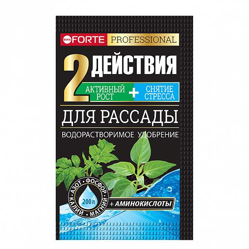 Удобрение Bona forte, для рассады, 100 г фото