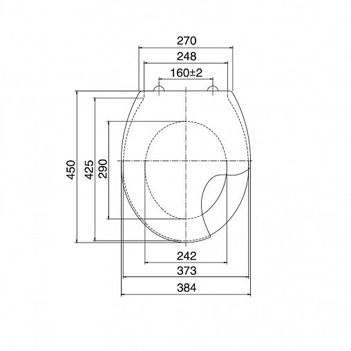 Сиденье для унитаза VIRPlast Виктория, салатовое фото