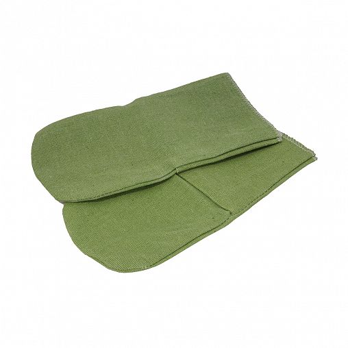 Рукавицы брезентовые с огнеупорной пропиткой фото