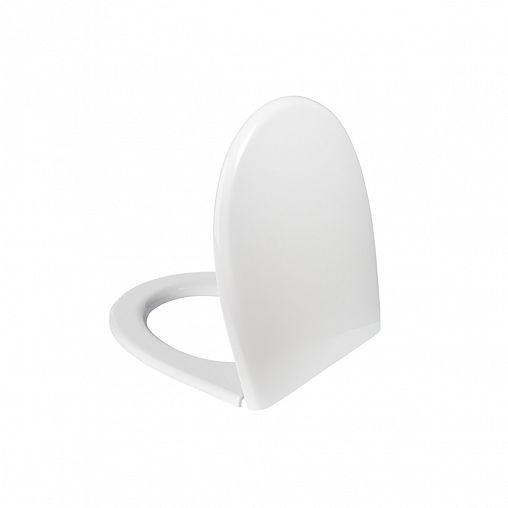Сиденье для унитаза IDDIS Soft Close 007, 41,5 x 34,2 x 3,8 см, белое фото