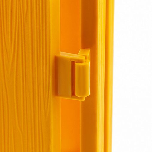 Забор декоративный Palisad Классика, 29 x 224 см, 7 секций, желтый фото