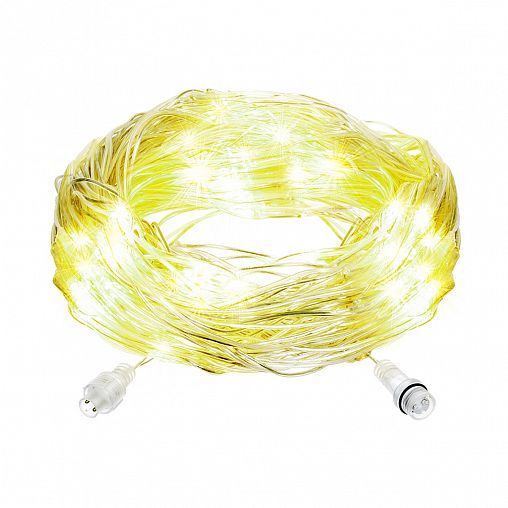 Электрогирлянда-конструктор Vegas Сеть, 144 LED ламп, 36 LED мигающих, 1,2 x 1,5 м, теплый свет фото