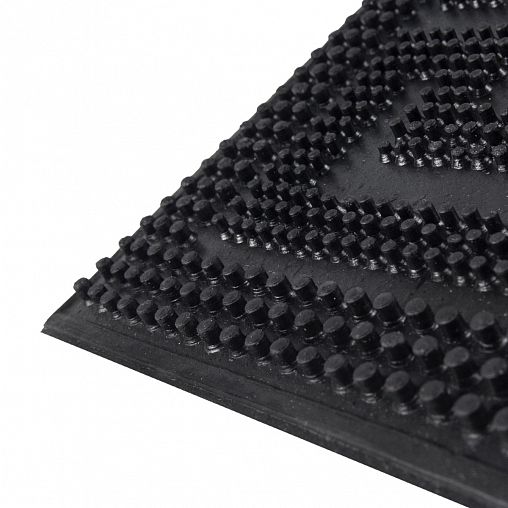 Коврик придверный резиновый Vortex Welcome, 40 x 60 см фото