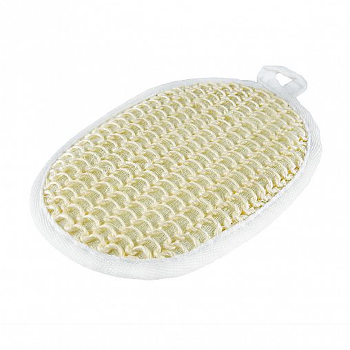Мочалка для тела овальная из сизаля York фото