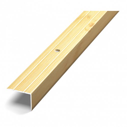 Порог угловой Лука ПУ-03, 900 x 24 x 18 мм, сосна фото
