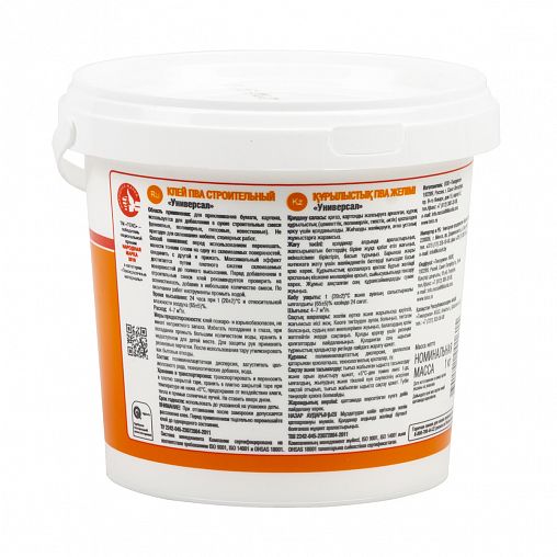Клей ПВА строительный Текс Универсал, 1 л фото