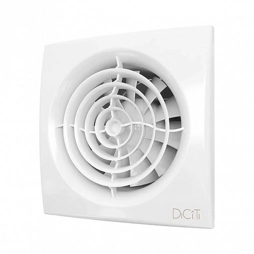 Вентилятор осевой вытяжной DiCiTi Aura 5C, с обратным клапаном, D 125, 10 Вт фото