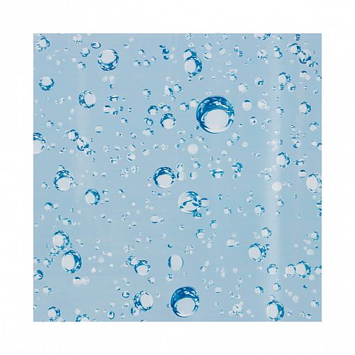 Пленка самоклеящаяся Рыжий кот Голубые капли, 0,45 x 2 м фото