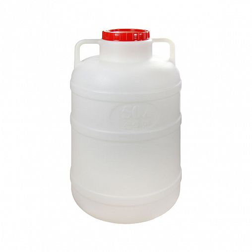 Канистра-бочка пластиковая Альтернатива, с крышкой и ручками, 40 л фото