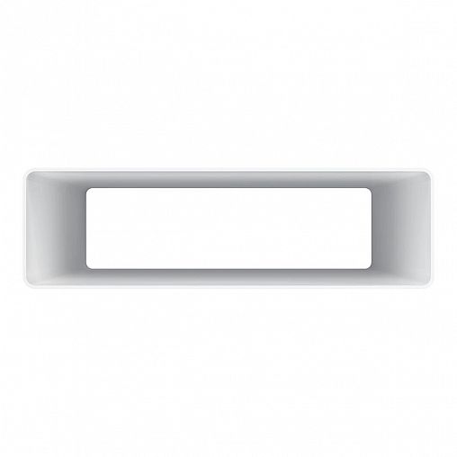 Воздуховод прямоугольный жесткий Era 620ВП, ПВХ, 60 x 204 мм, 0,5 м фото