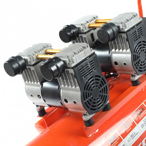 Компрессор поршневой безмасляный Patriot WO 80-360, 2200 Вт фото