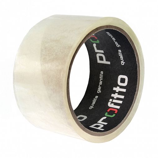Скотч упаковочный Profitto, 48 мм x 55 м (38 мкм), прозрачный фото